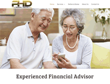 Tablet Screenshot of phdfinancialservices.net